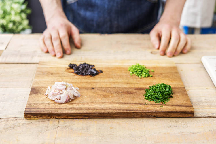 Prep the veggies