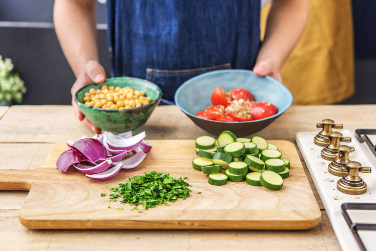 Prep the veggies