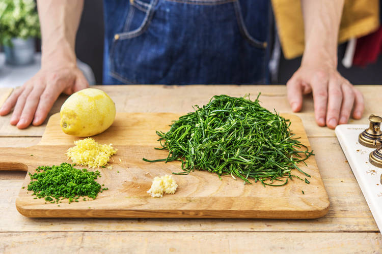 Prep the veggies