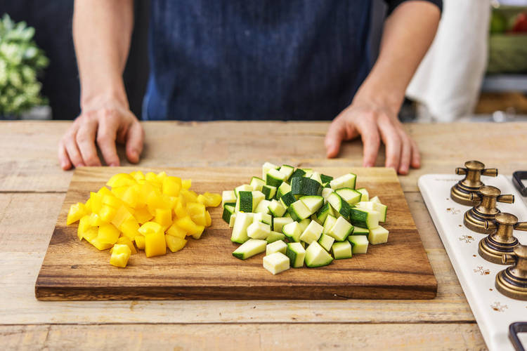 Prep the veggies