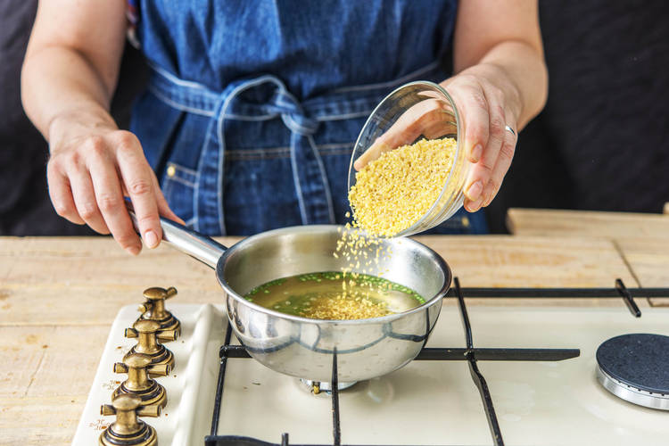 Cook the Bulgur