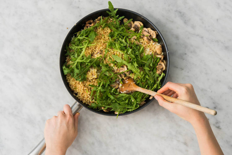 Couscous toevoegen