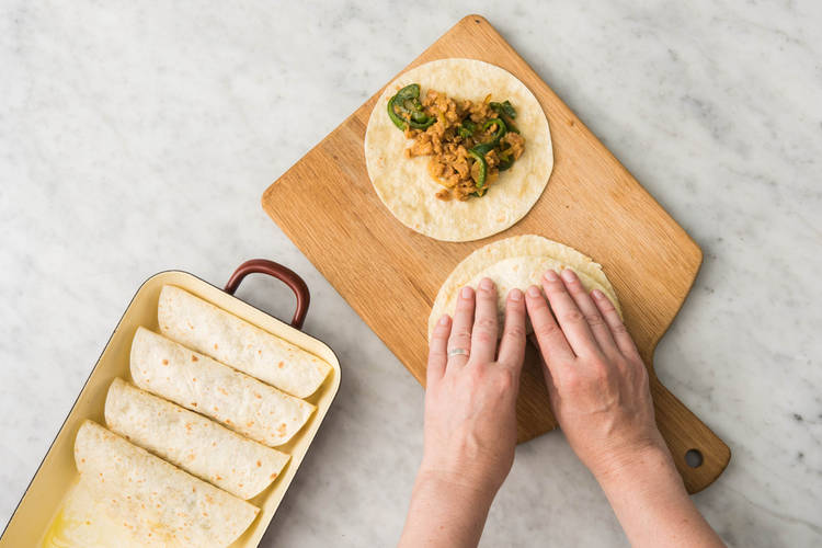 ASSEMBLE ENCHILADAS