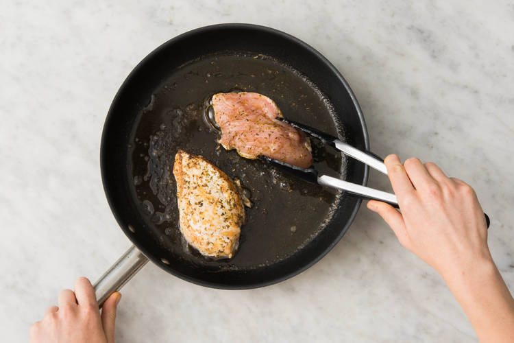 Cuire le filet de poulet