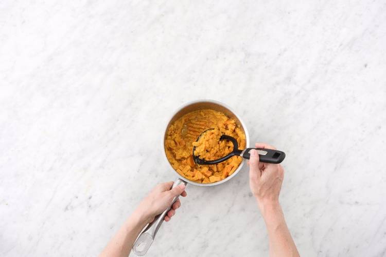Mash Sweet Potatoes
