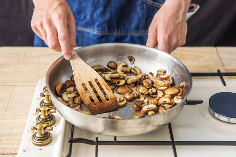 Fry the Mushrooms