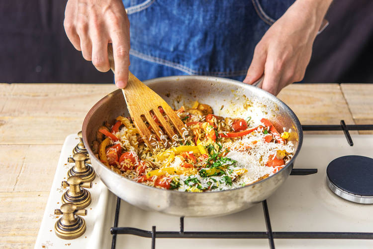 Add the Rice