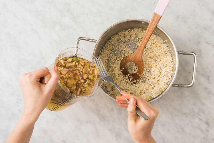 FÜR DAS RISOTTO