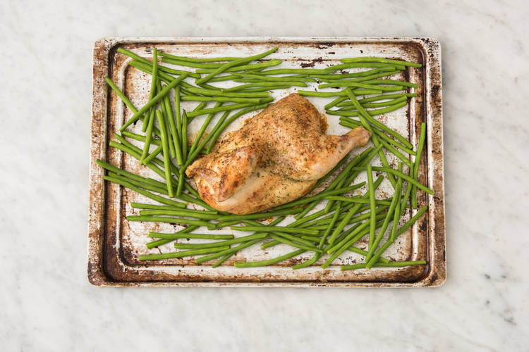 Cook Green Beans and Finish Stuffing