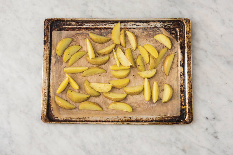 Roast the potatoes