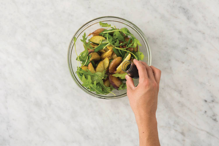 Dress the salad