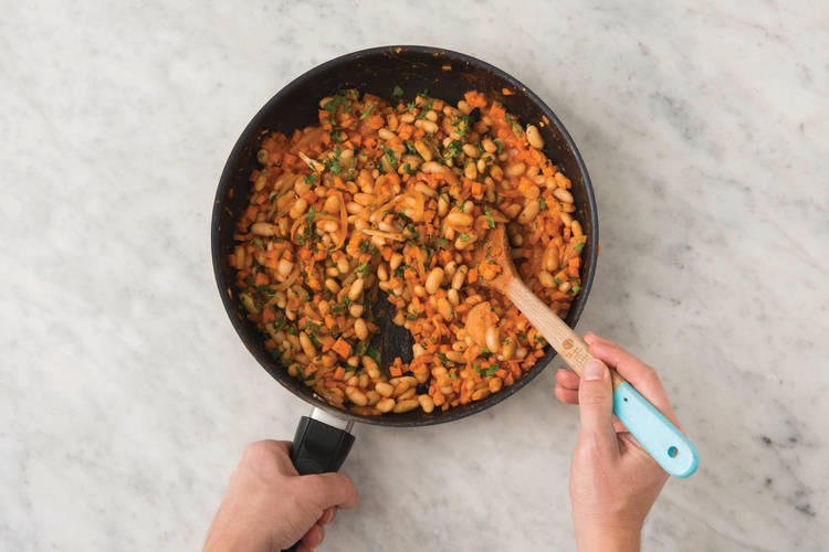 Cook the filling