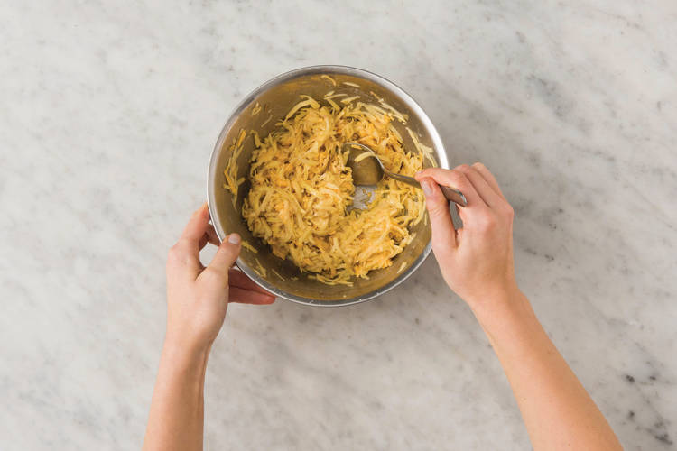 Create the rosti top