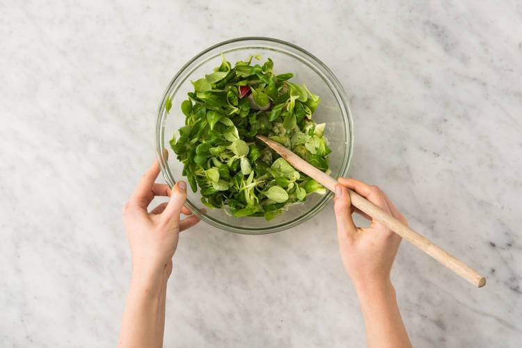 SALAT FERTIGSTELLEN