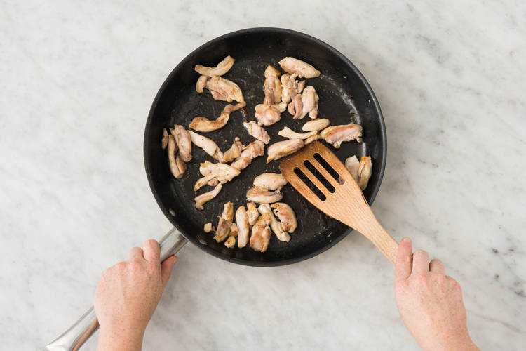 Cuire le poulet
