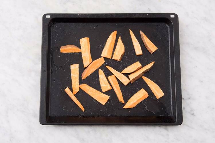 Toss Sweet Potatoes