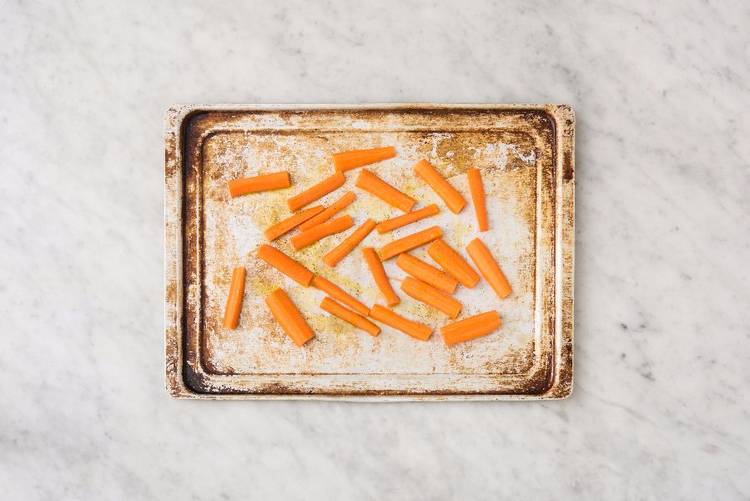 Prep and Roast Carrots