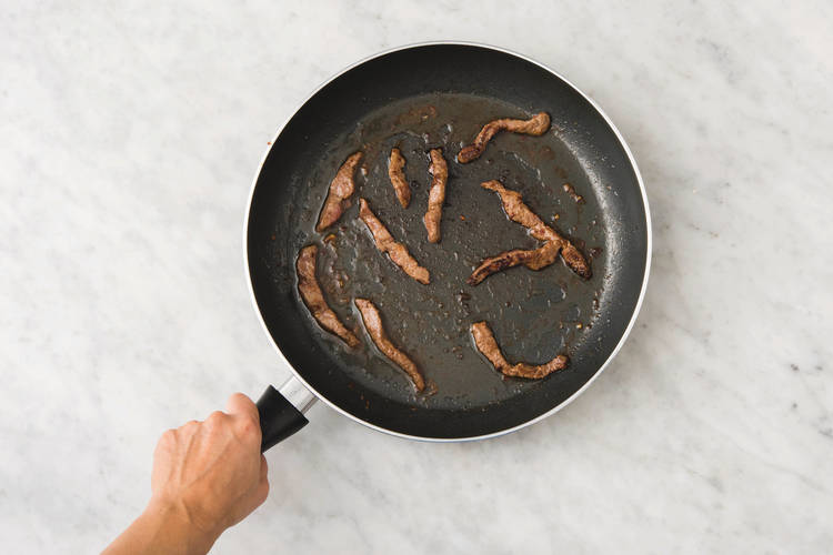 Cook the beef