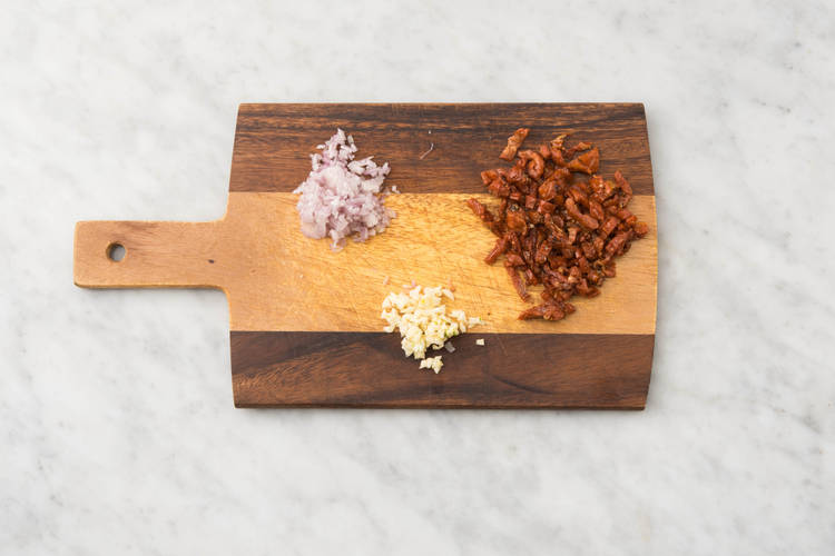 Émincer les condiments