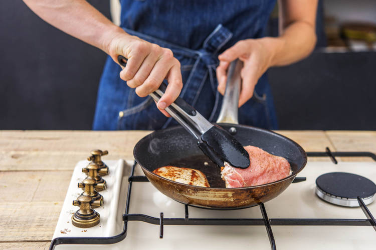 Sear the Pork