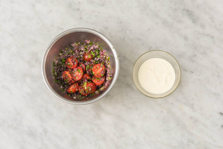 Prep Crema and Salsa
