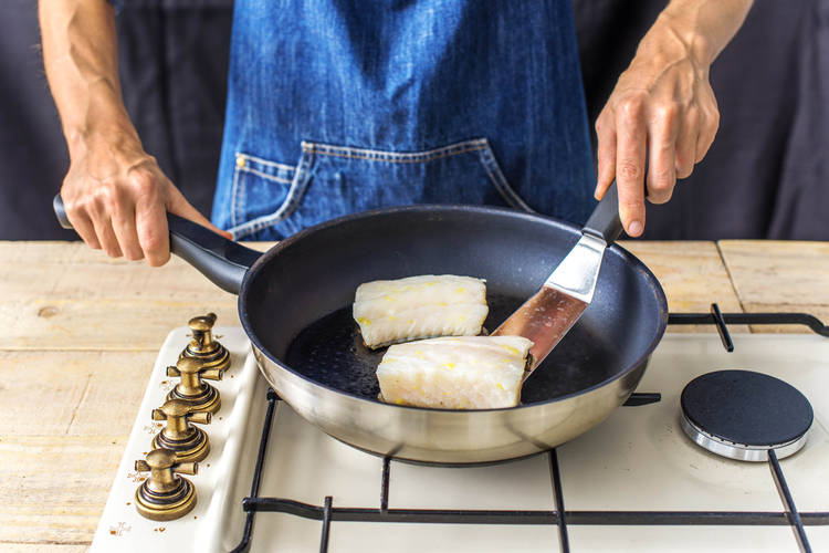 Pan-Fry the Cod
