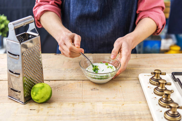 Make the Zesty Cream