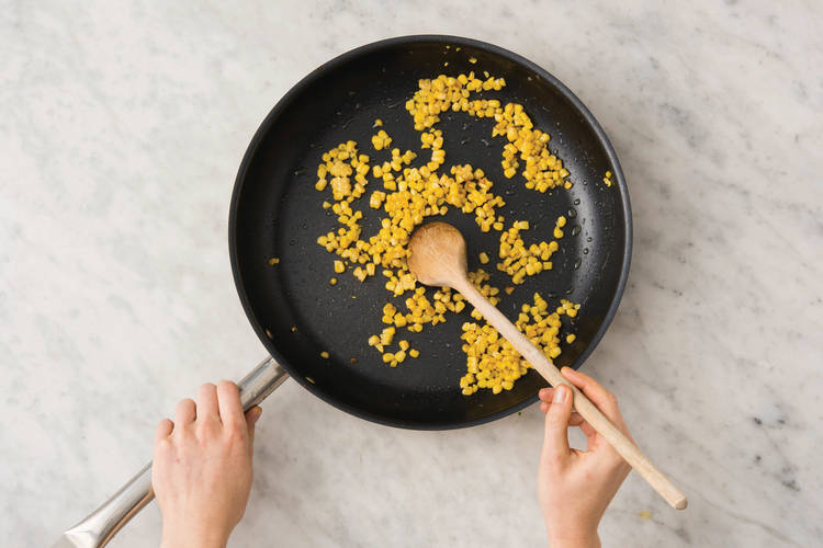 Cook the corn