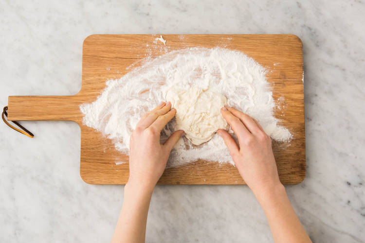 DURCHHALTEN beim kneten