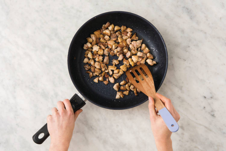 Cook the chicken
