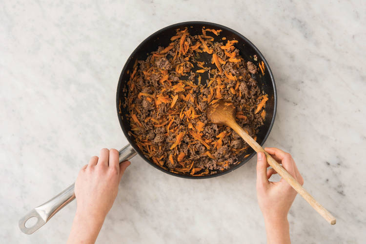 Cook the Tex-Mex beef