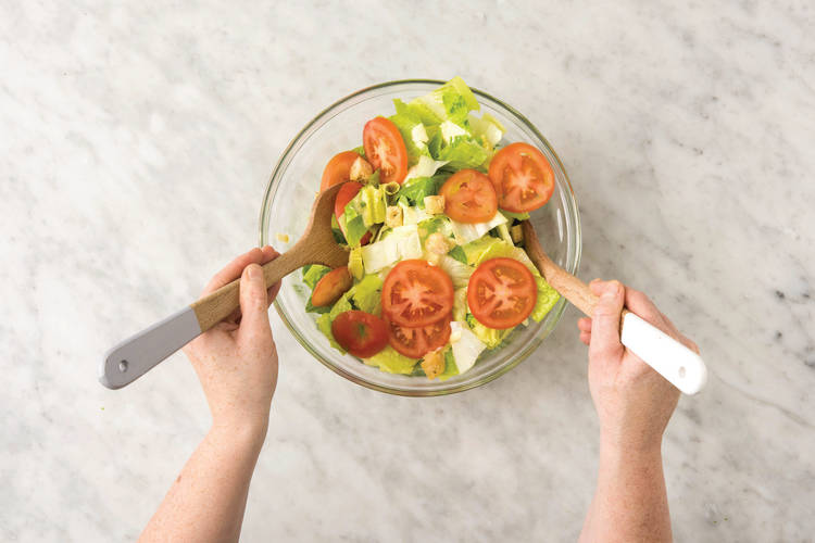 Toss the salad