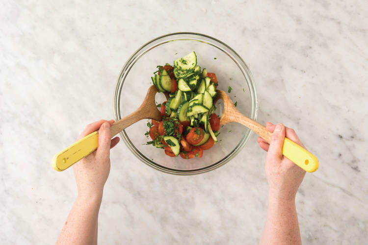 Make the salad