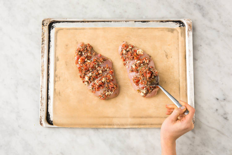 Cook the chicken