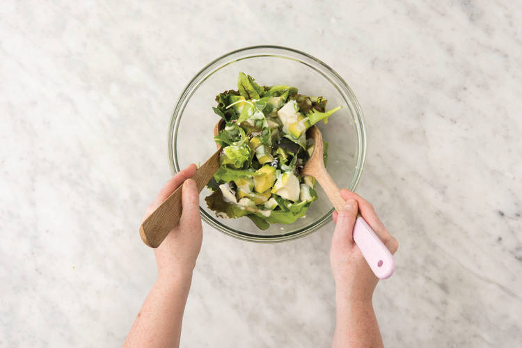 Make the salad